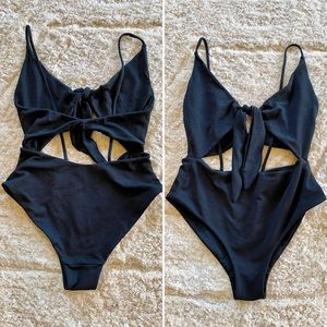 Free People black one piece